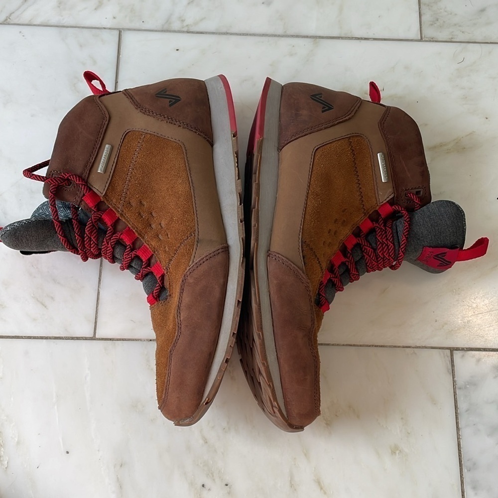 Forsake Men's Brown and Red Athletic Shoes - Picture 5 of 11
